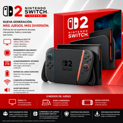 Switch 2 black