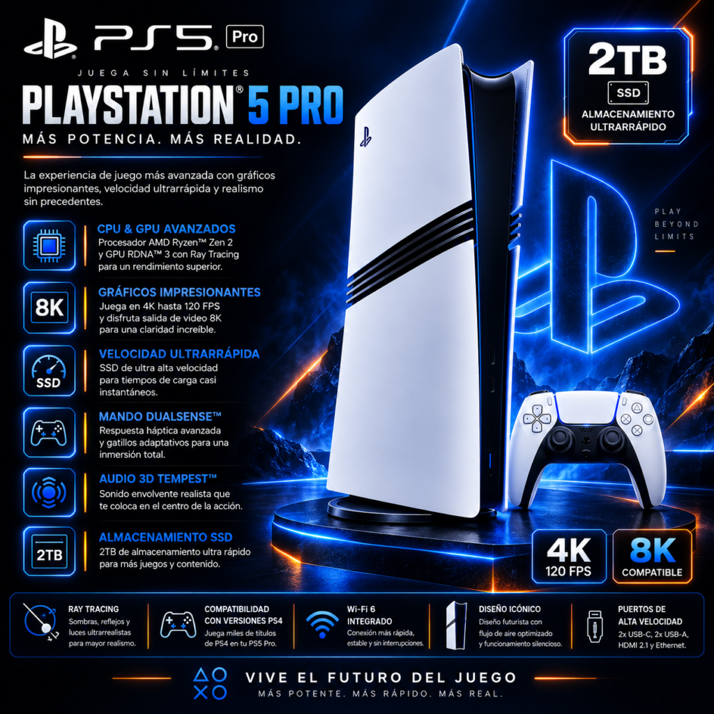 PlayStation 5 Pro 2TB 8k