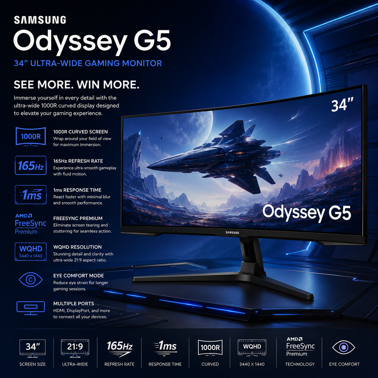 Samsung 34' Odyssey