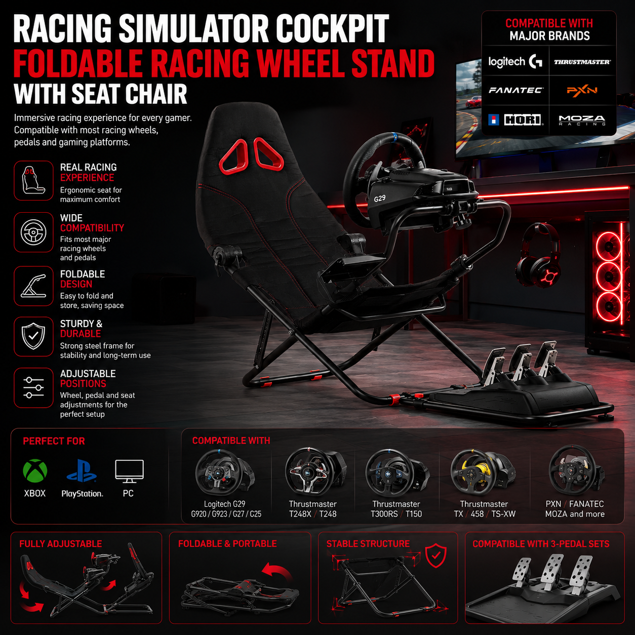Foldable Racing Simulator