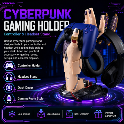 Cyberpunk Gamepad Stand