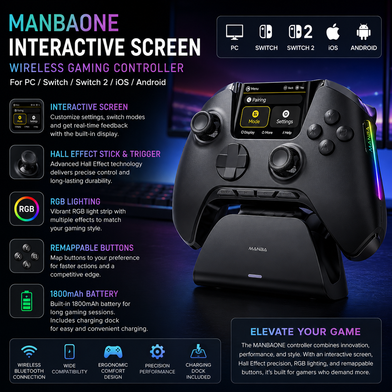 MANBAOne Gamepad