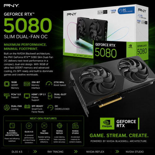 PNY GeForce RTX 5080 DF