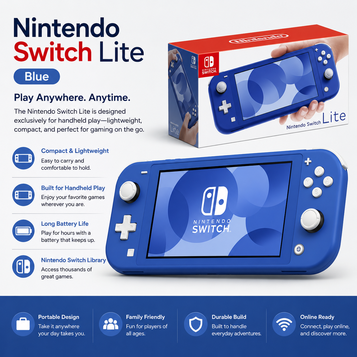 Switch Lite Blue