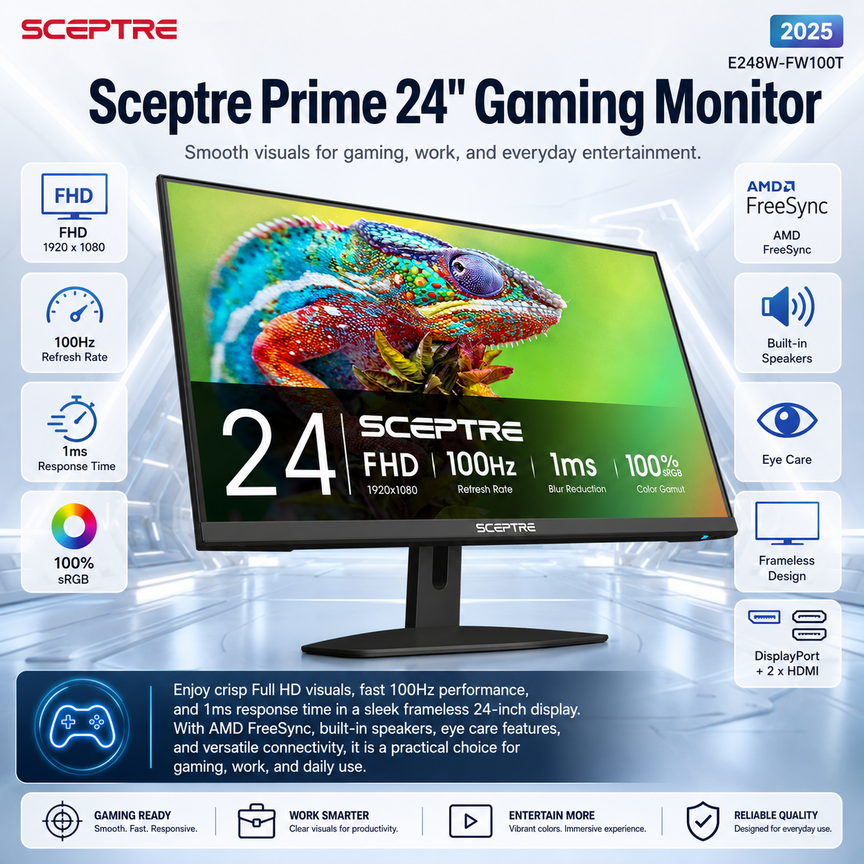 Sceptre Prime 24” 100Hz