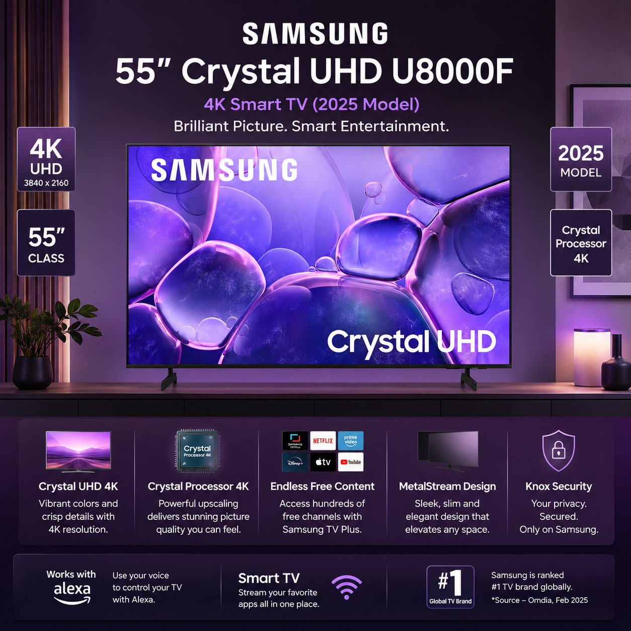 Samsung 55 UHD