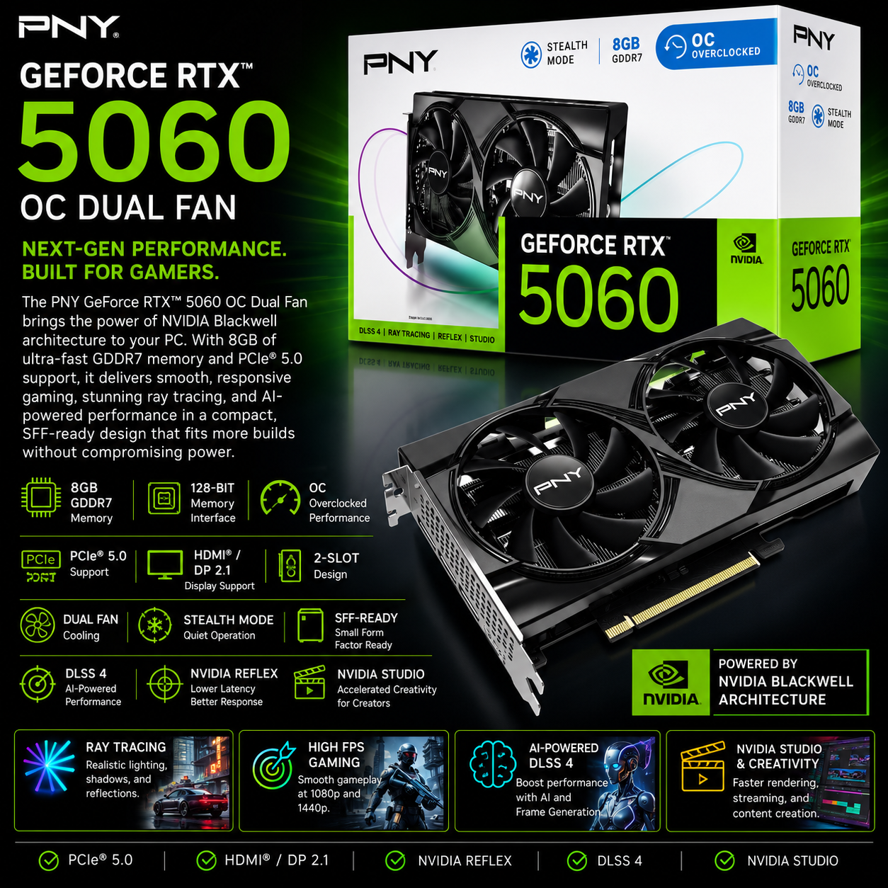 PNY GeForce RTX 5060 8GB