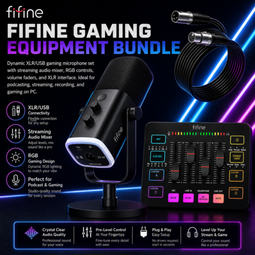 FIFINE KS5 Audio Bundle