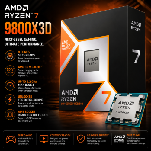 AMD RYZEN 7 9800X3D