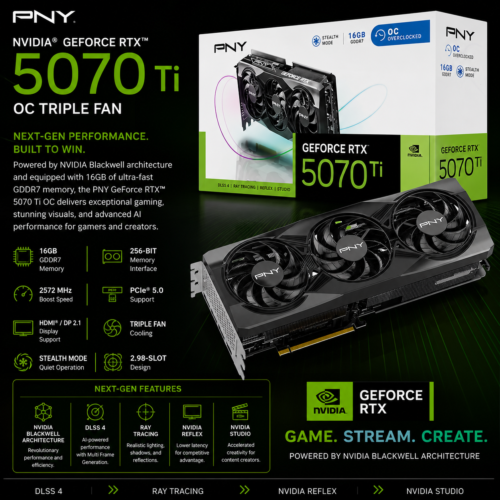 PNY GeForce RTX 5070 OC