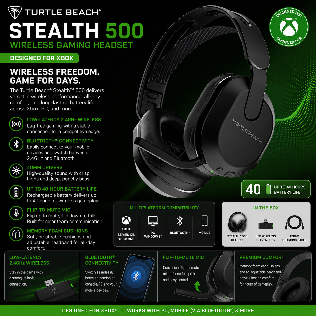 Turtle 500 Black