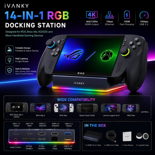 iVANKY 14 in 1 RGB Docking