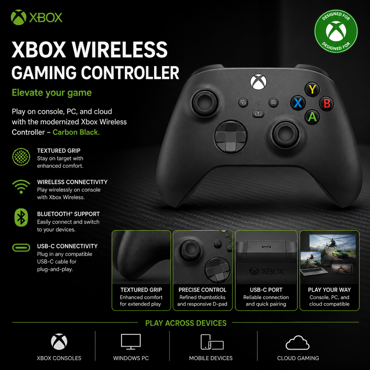 Xbox Carbon Black