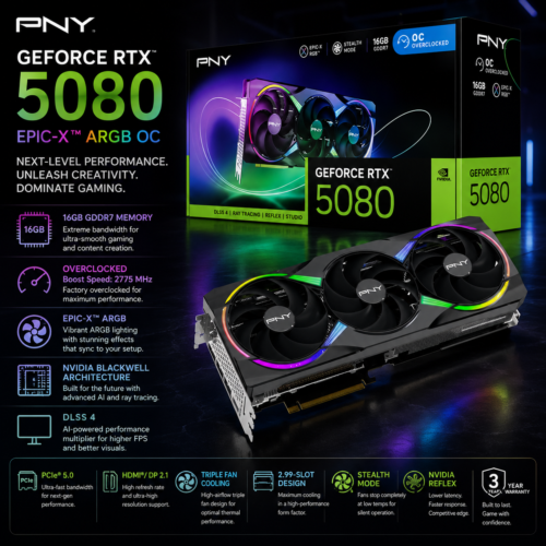 PNY GeForce RTX 5080