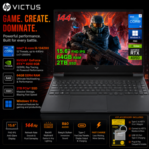HP Victus 15 RTX 4050