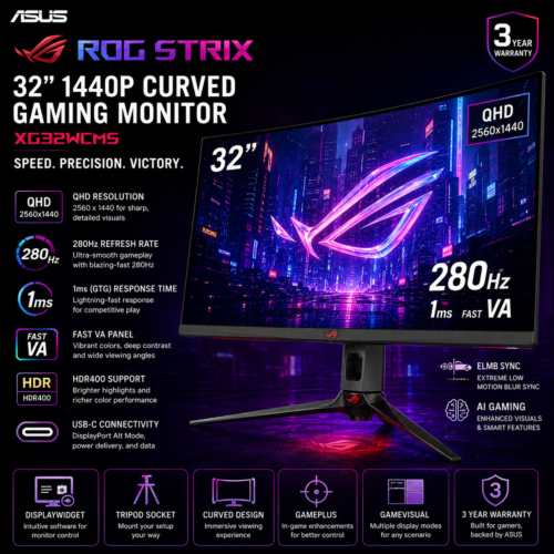 ROG Strix XG32WCMS 32in