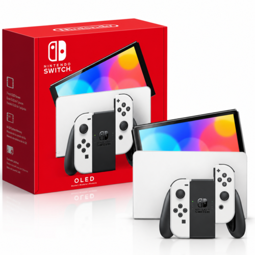 Switch OLED White