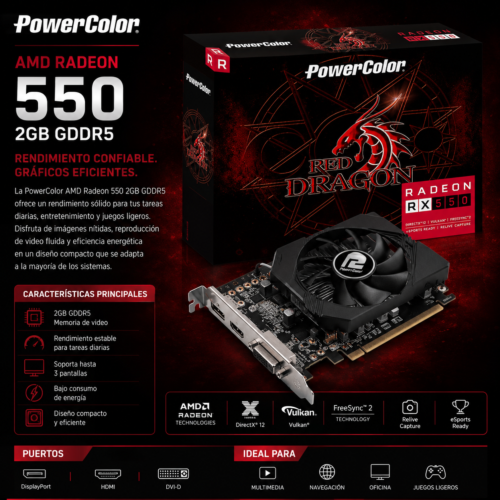 PowerColor Radeon RX 550