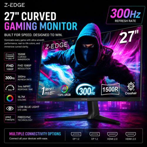 Z-Edge 27” Curved 300Hz