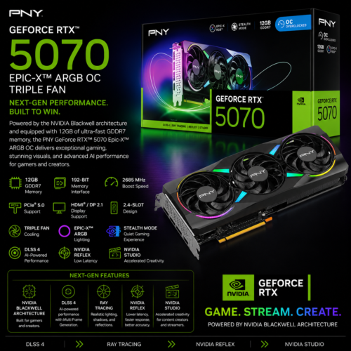 PNY GeForce RTX 5070 GD