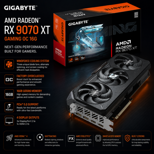GIGABYTE Radeon RX 9070