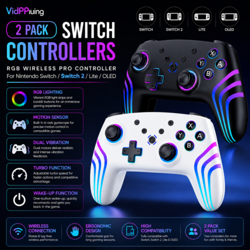 RGB Dual Controllers