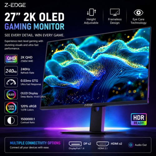Z-Edge X27 OLED Monitor
