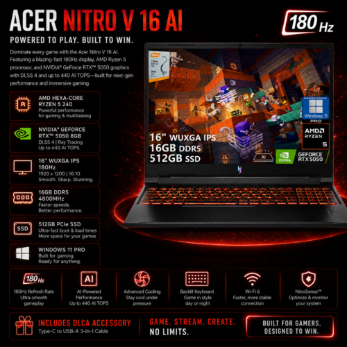 Acer Nitro V16 AI RTX 5