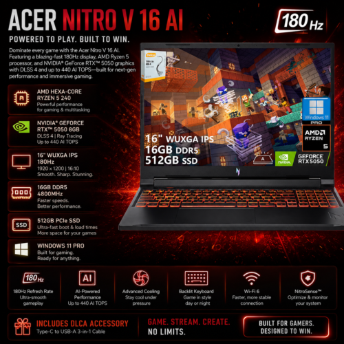 Acer RTX 5050