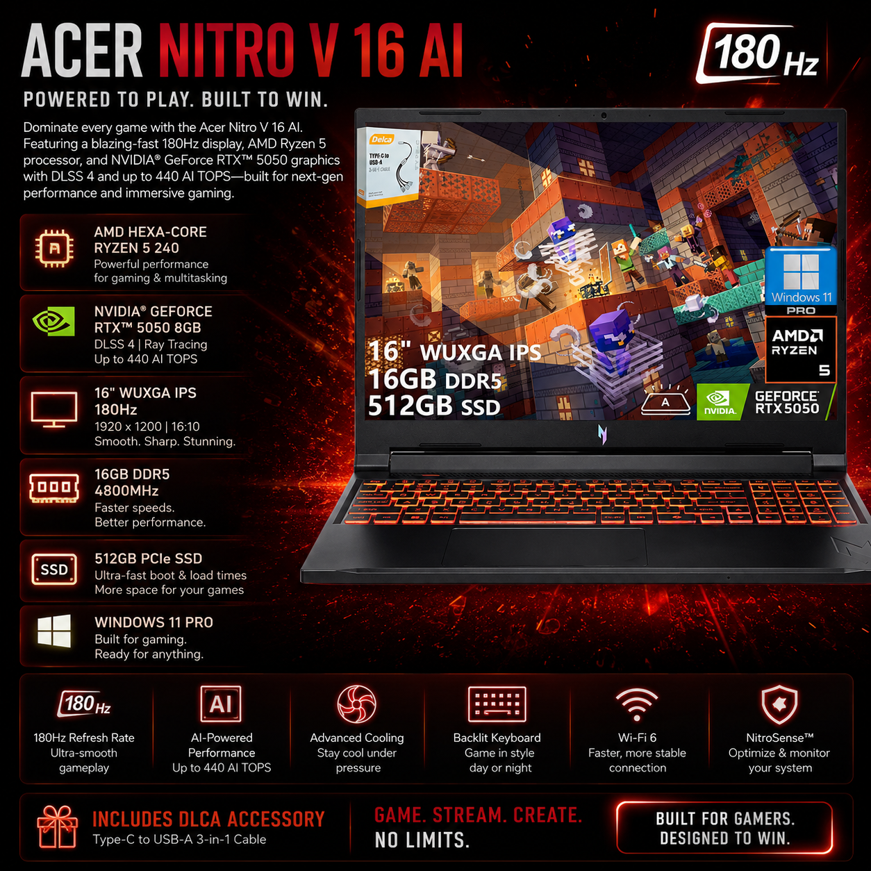 Acer RTX 5050