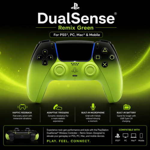 Green DualSense