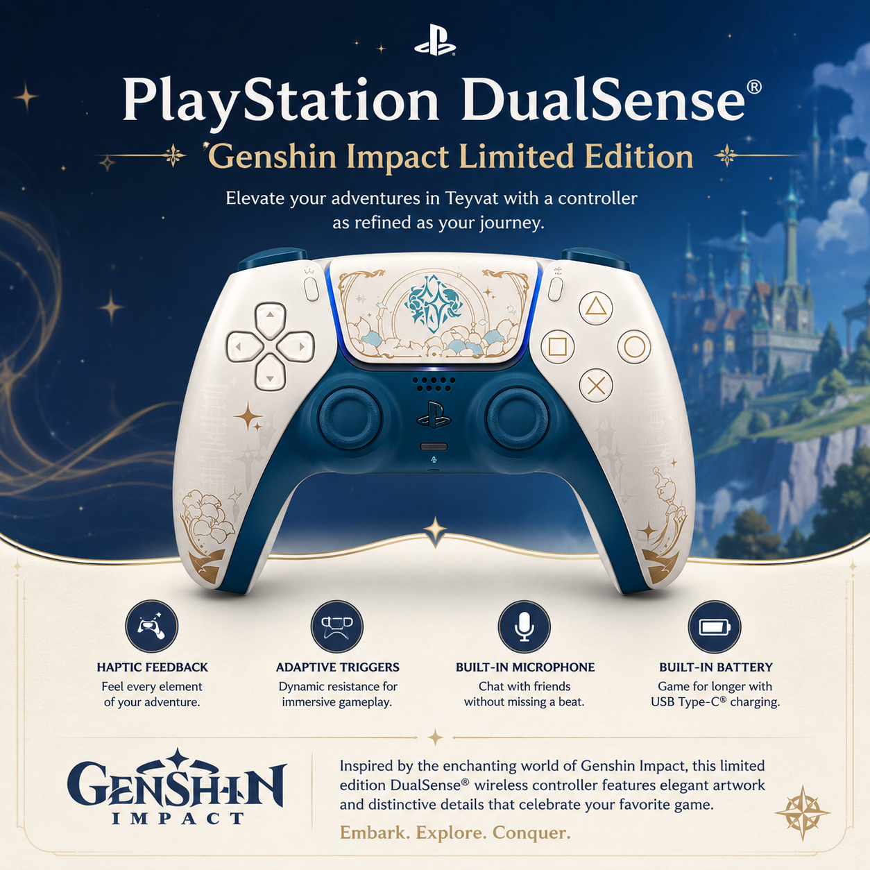 DualSense Genshin