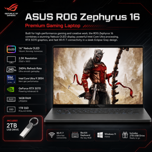 ASUS ROG Zephyrus 16 AI