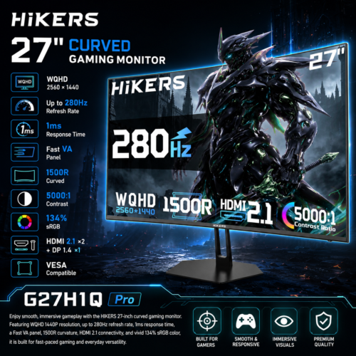 HIKERS 27” 2K 280Hz Pro