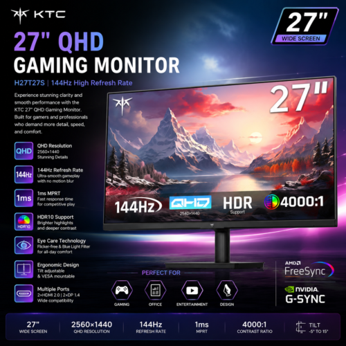 KTC H27T27S QHD Monitor