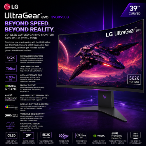 LG 39GX950B-B 5K2K OLED