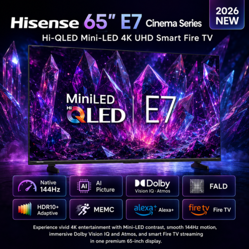 Hisense E7 65” Mini-LED